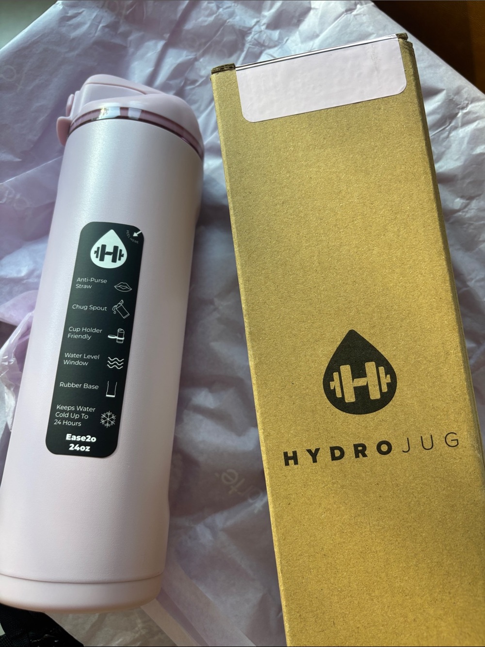 Sweet Pea HydroJug ease20 24 oz bottle NIB